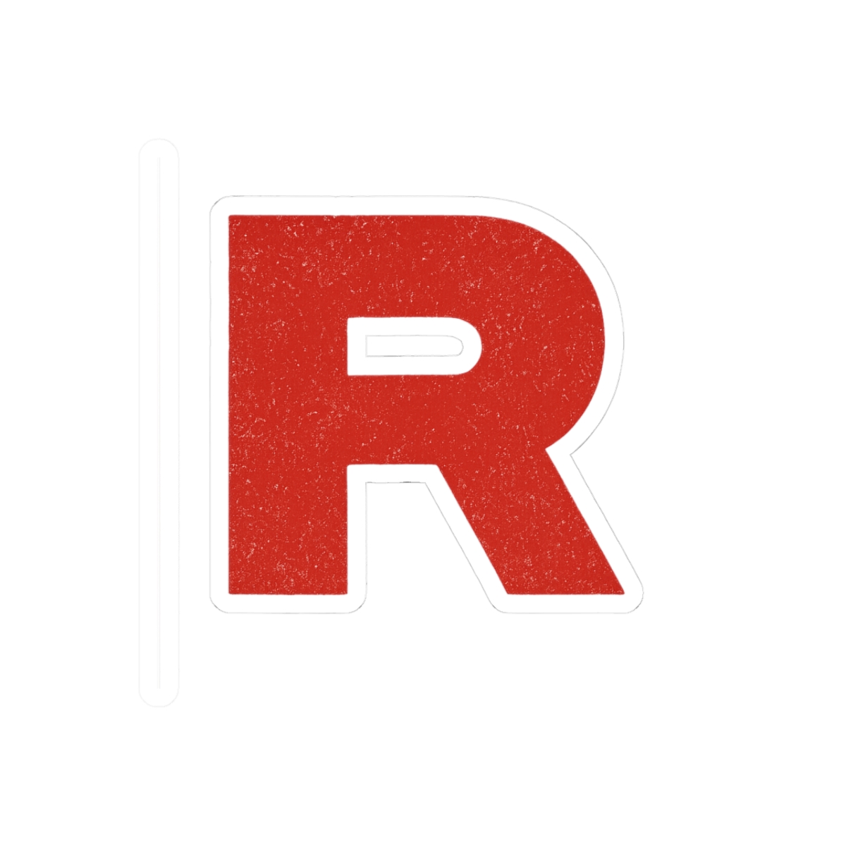 Team Rocket Logo Sticker | Bold Vinyl Decal - alternate angle 1, merchandise