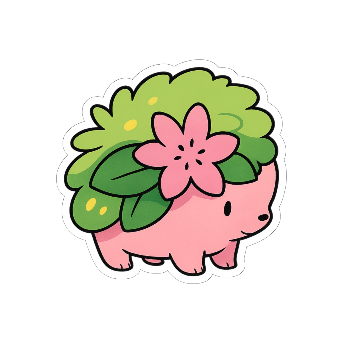 Shaymin Pokémon Sticker | Cute Vinyl Decal