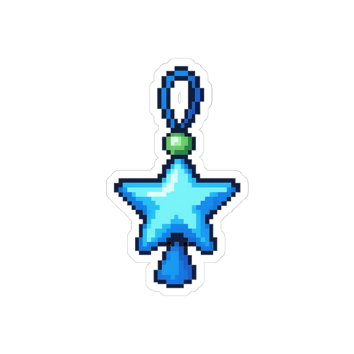 Shiny Charm Sticker | Cute Sparkly Vinyl Decal