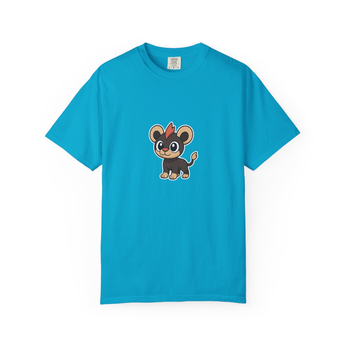 Adorable Chibi Litleo Pokémon T-Shirt - alternate angle 5, merchandise