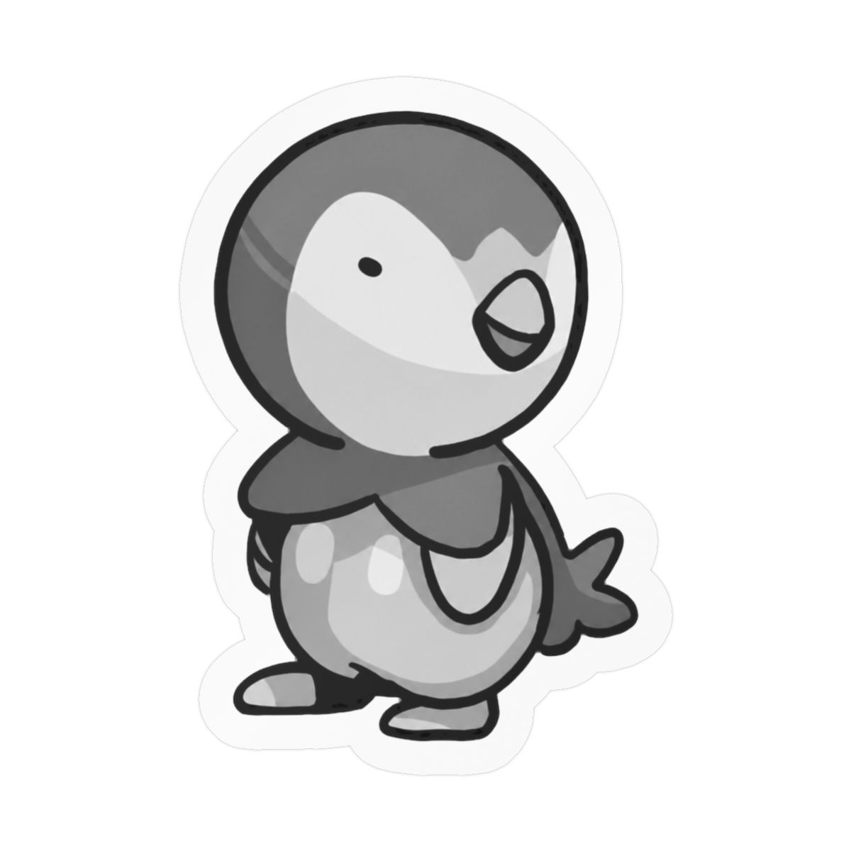 Cute Piplup Pokémon Sticker - Adorable Vinyl Decal for Trainers