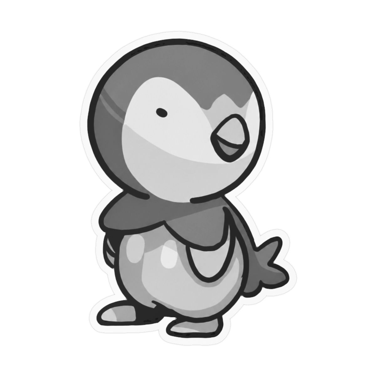 Cute Piplup Pokémon Sticker - Adorable Vinyl Decal for Trainers - alternate angle 3, merchandise