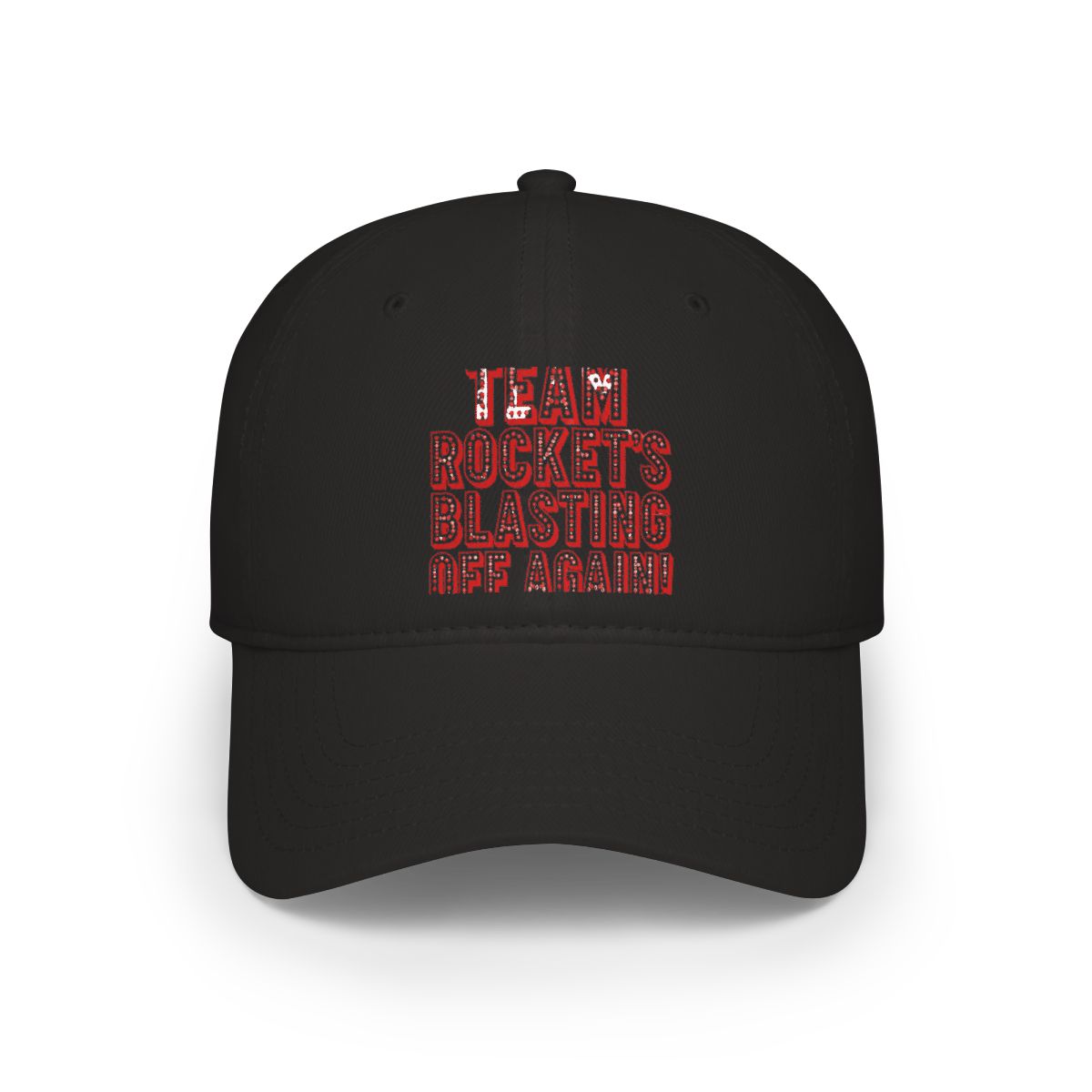 Pokemon "Team Rocket" Hat - alternate angle 2, merchandise
