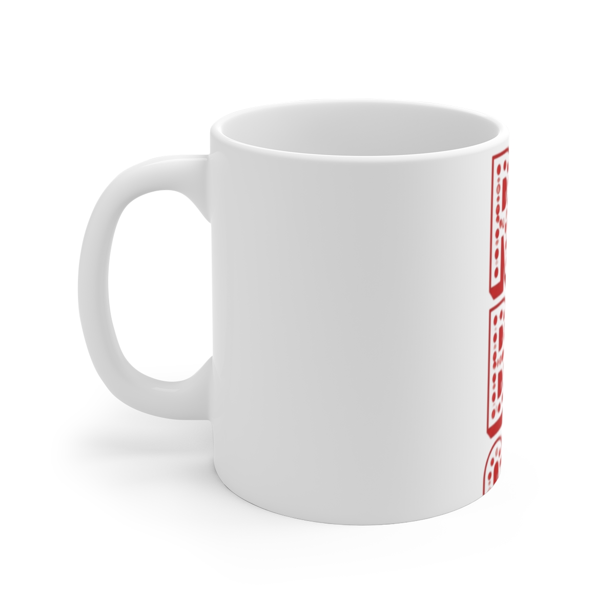 Pokemon "Team Rocket" White Mug - alternate angle 2, merchandise