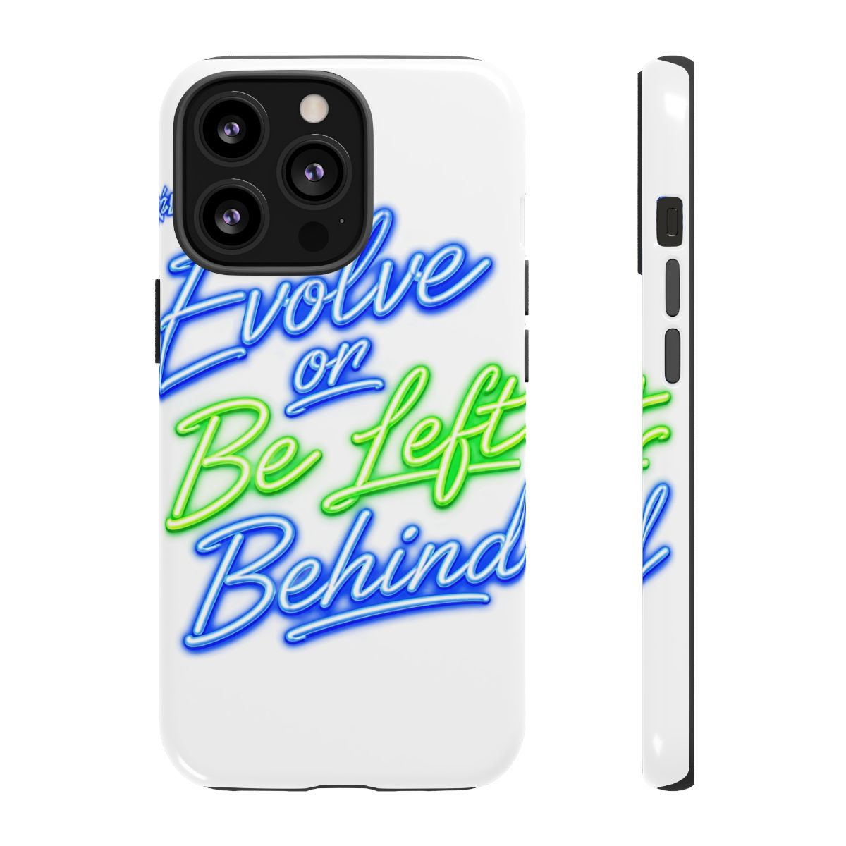Pokemon "Evolve or Be Left Behind" Phone Case - alternate angle 1, merchandise