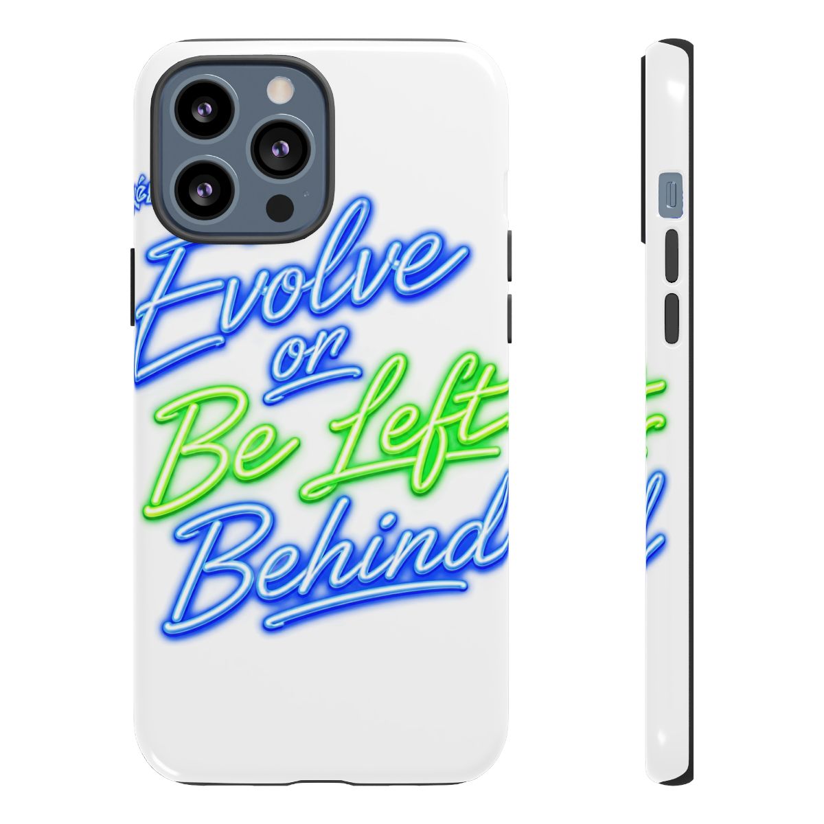 Pokemon "Evolve or Be Left Behind" Phone Case - alternate angle 2, merchandise