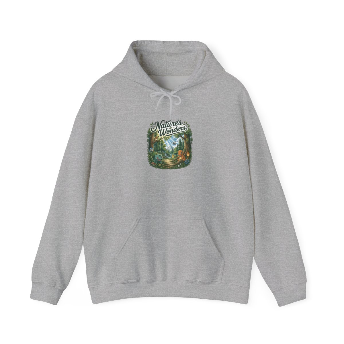 Pokemon "Trainee Pikachu Card No. 025" Hoodie - alternate angle 3, merchandise