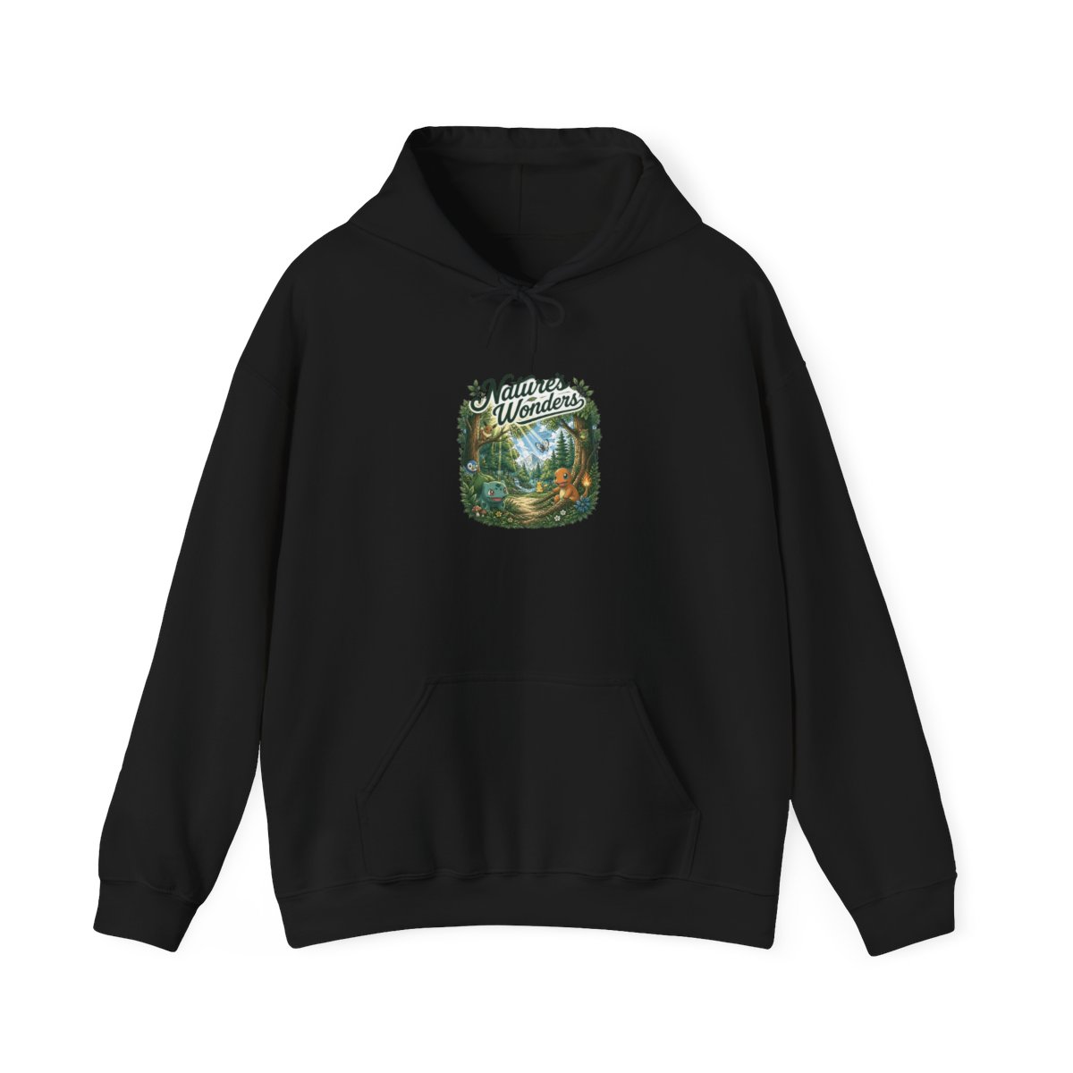 Pokemon "Trainee Pikachu Card No. 025" Hoodie - alternate angle 2, merchandise