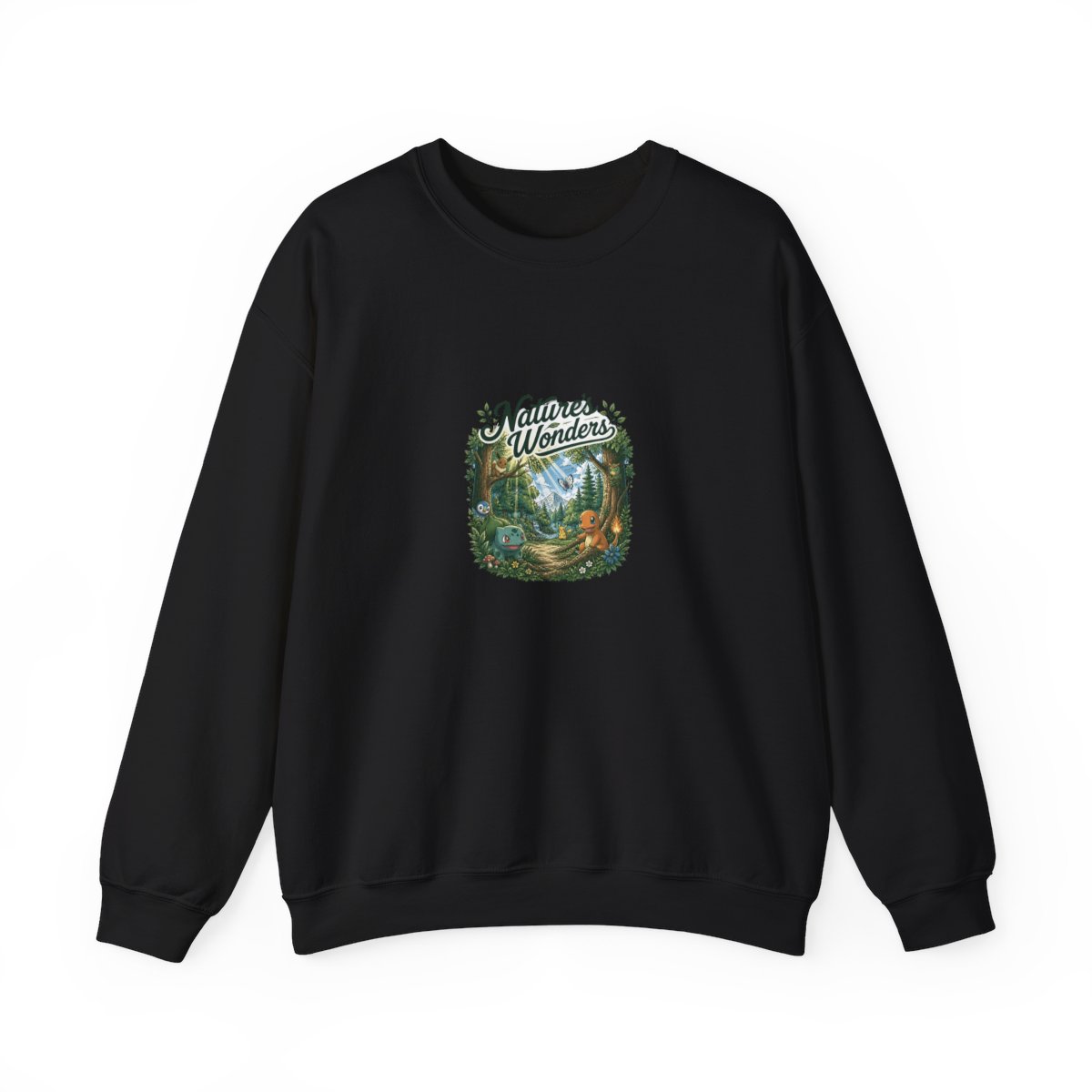 Pokemon "Trainee Pikachu Card No. 025" Crewneck - Official Sweatshirts merchandise