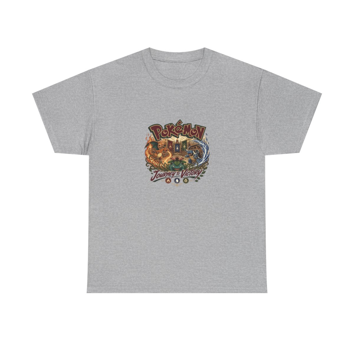 Pokemon "Explore Your Wilderness" Unisex Tee - alternate angle 3, merchandise