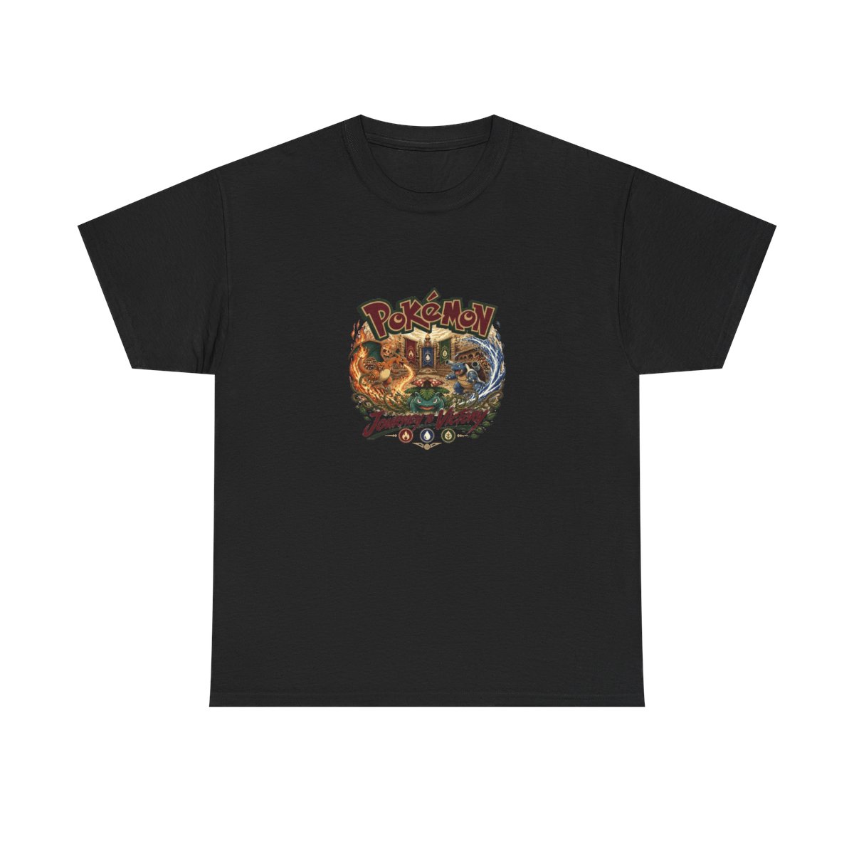 Pokemon "Explore Your Wilderness" Unisex Tee - alternate angle 2, merchandise