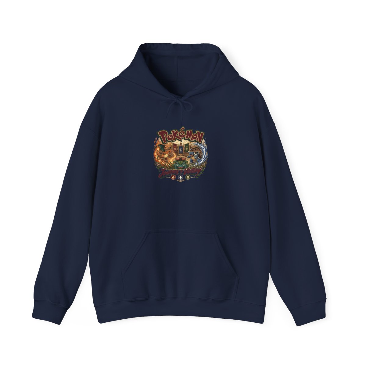Pokemon "Explore Your Wilderness" Hoodie - alternate angle 2, merchandise