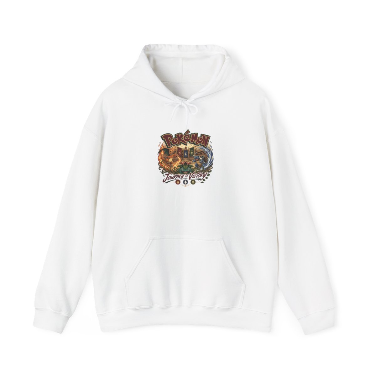 Pokemon "Explore Your Wilderness" Hoodie - alternate angle 3, merchandise