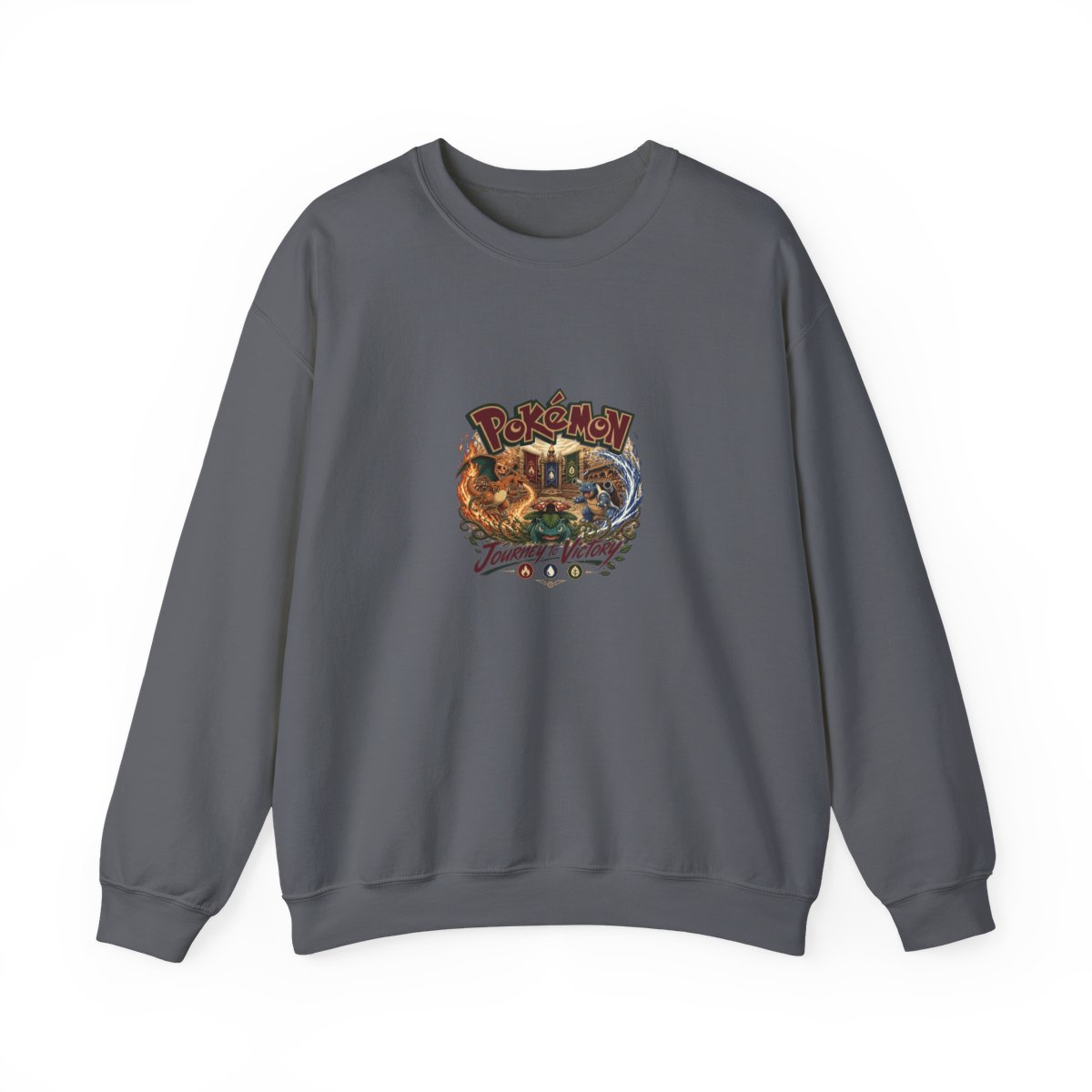 Pokemon "Explore Your Wilderness" Crewneck - alternate angle 5, merchandise