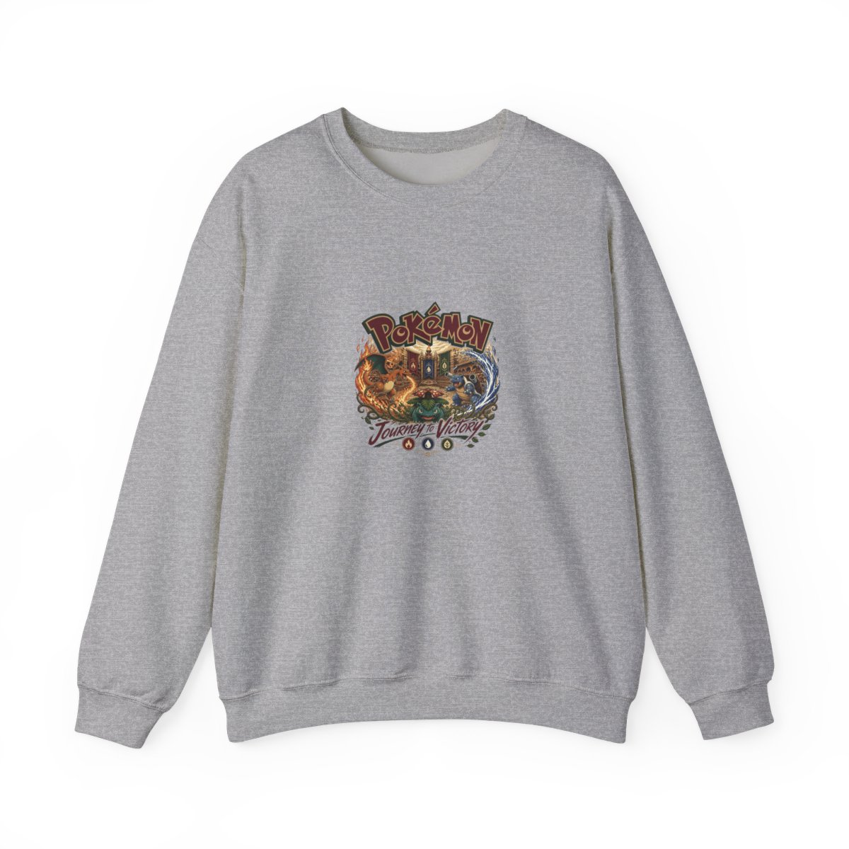 Pokemon "Explore Your Wilderness" Crewneck - alternate angle 2, merchandise