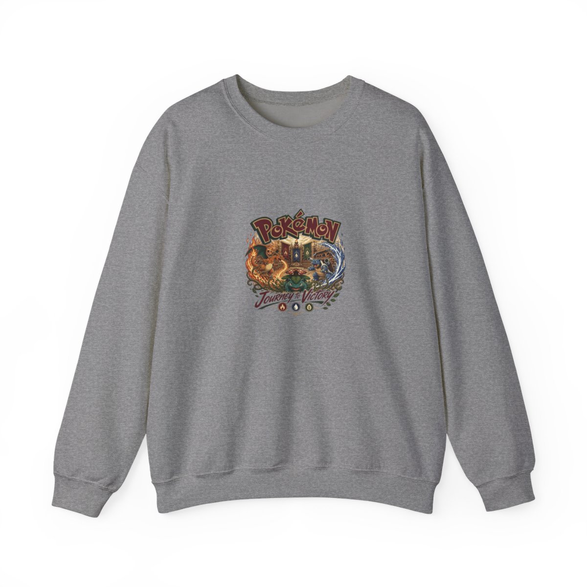 Pokemon "Explore Your Wilderness" Crewneck - alternate angle 3, merchandise
