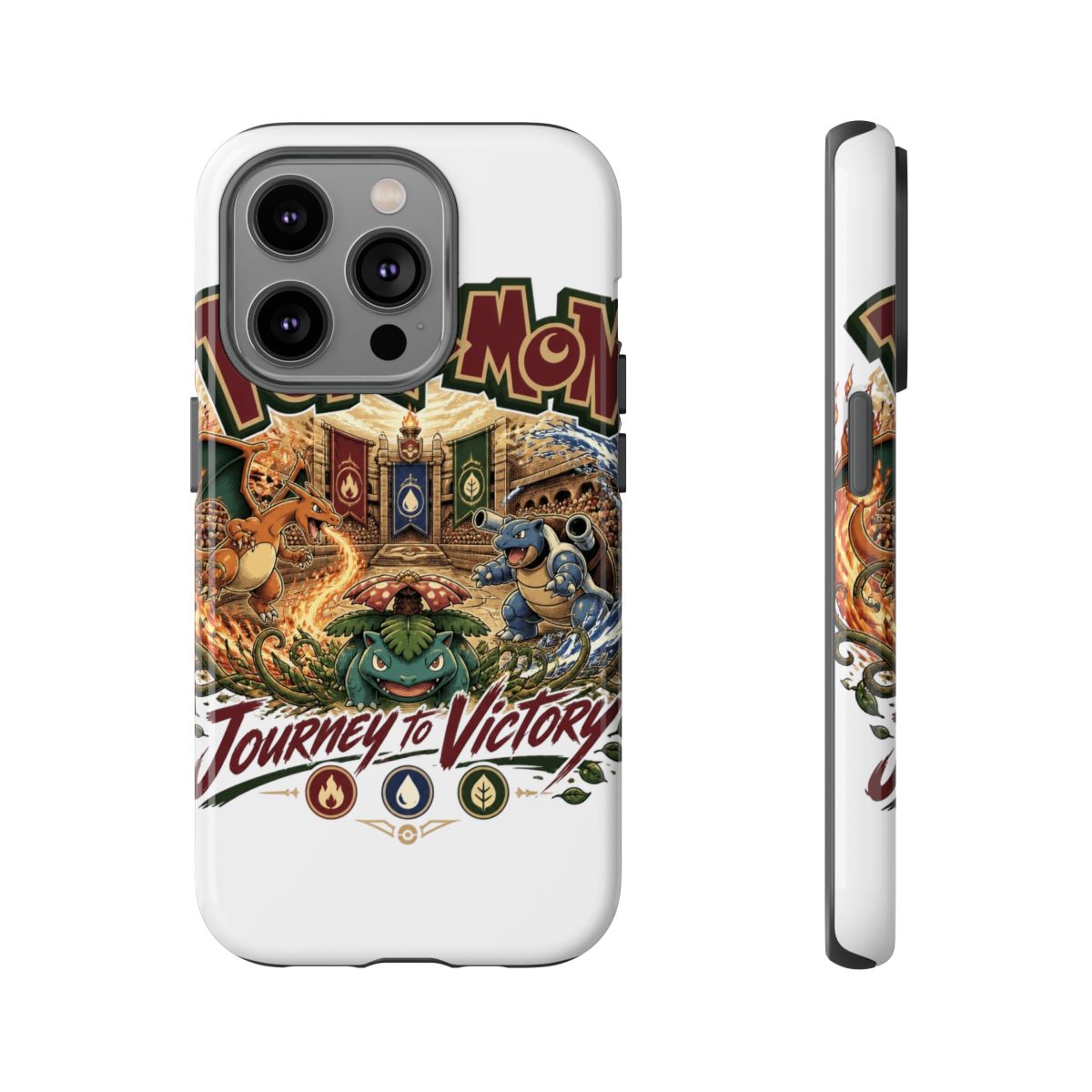 Pokemon "Explore Your Wilderness" Phone Case - alternate angle 4, merchandise