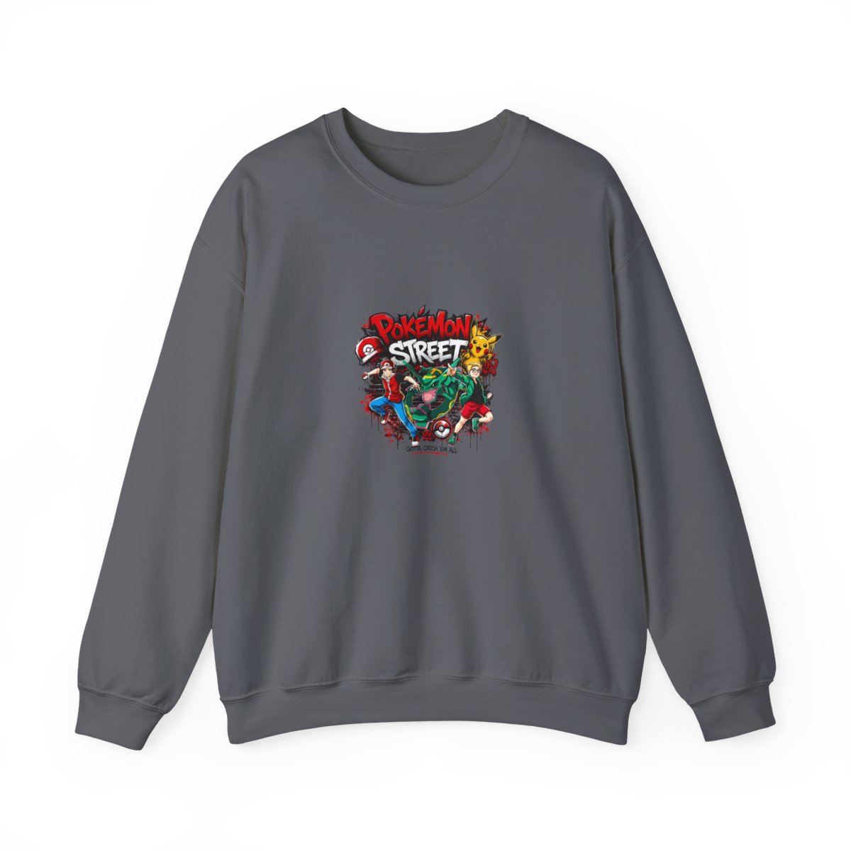 Pokemon "Pokémon Street" Crewneck - alternate angle 5, merchandise