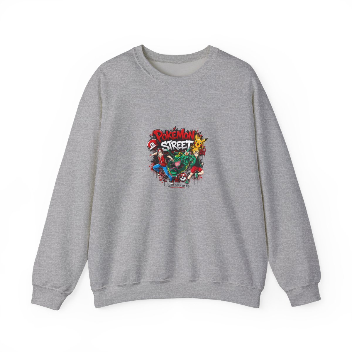 Pokemon "Pokémon Street" Crewneck - alternate angle 2, merchandise