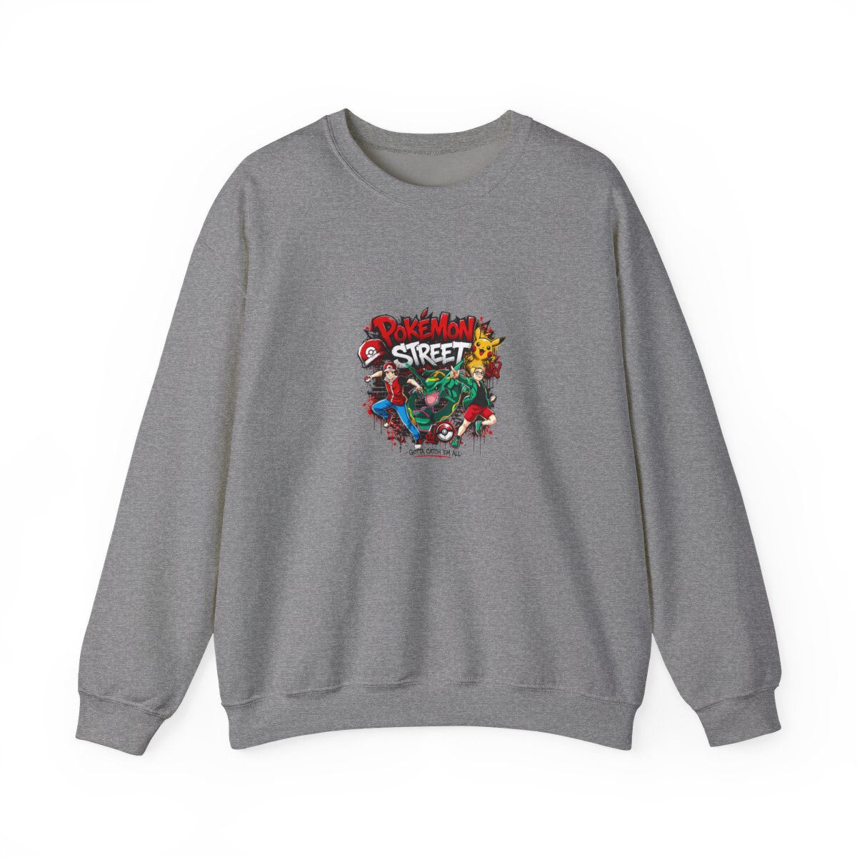 Pokemon "Pokémon Street" Crewneck - alternate angle 3, merchandise