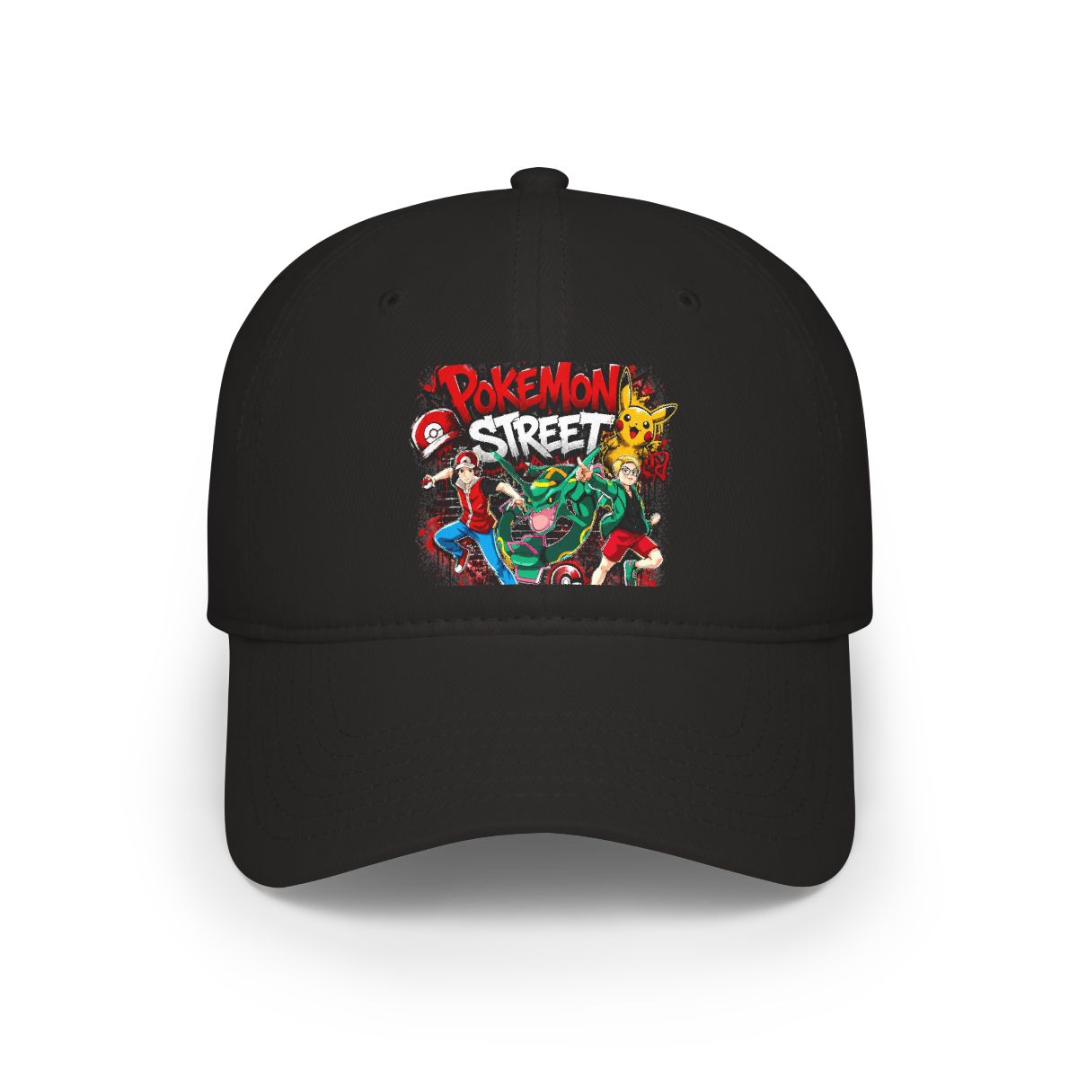 Pokemon "Pokémon Street" Hat - alternate angle 2, merchandise