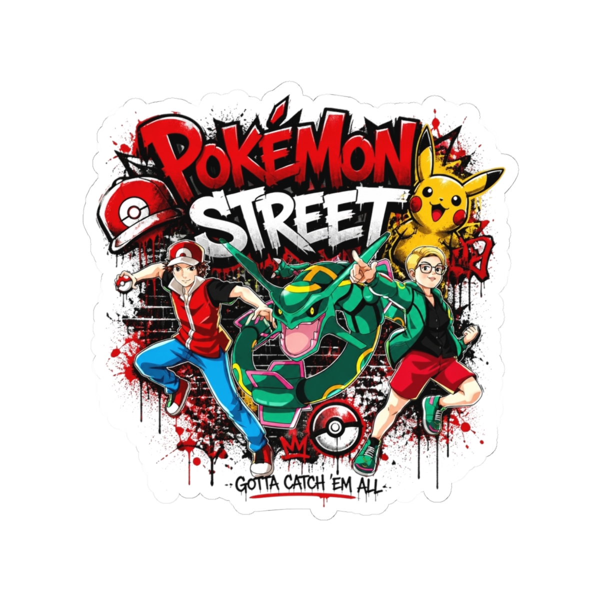 Pokemon "Pokémon Street" Sticker