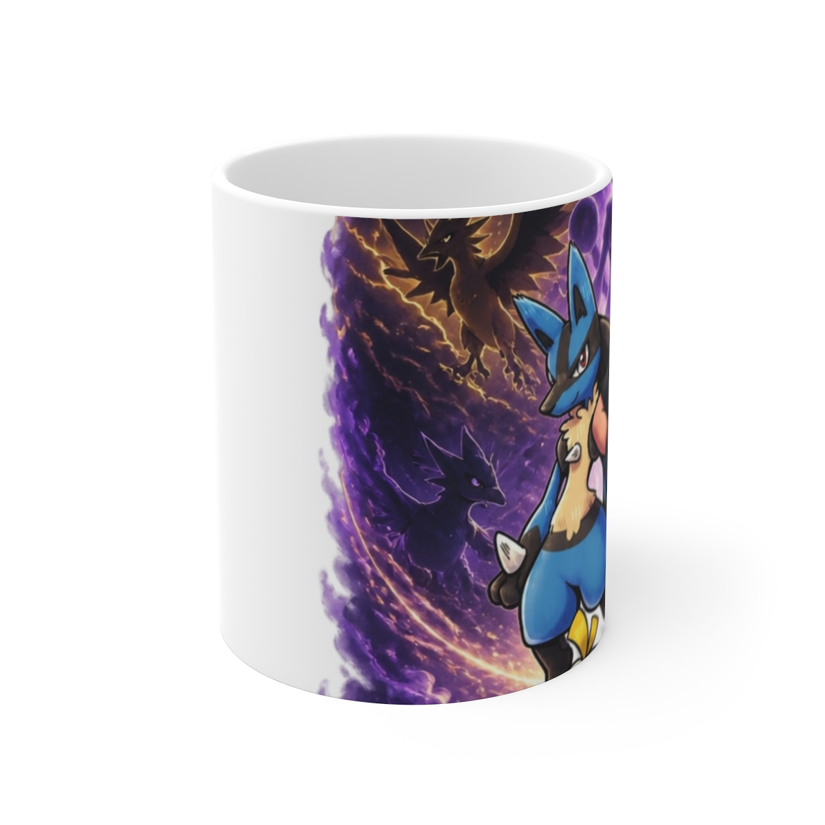 Pokemon "Pokémon Champion" White Mug - alternate angle 1, merchandise