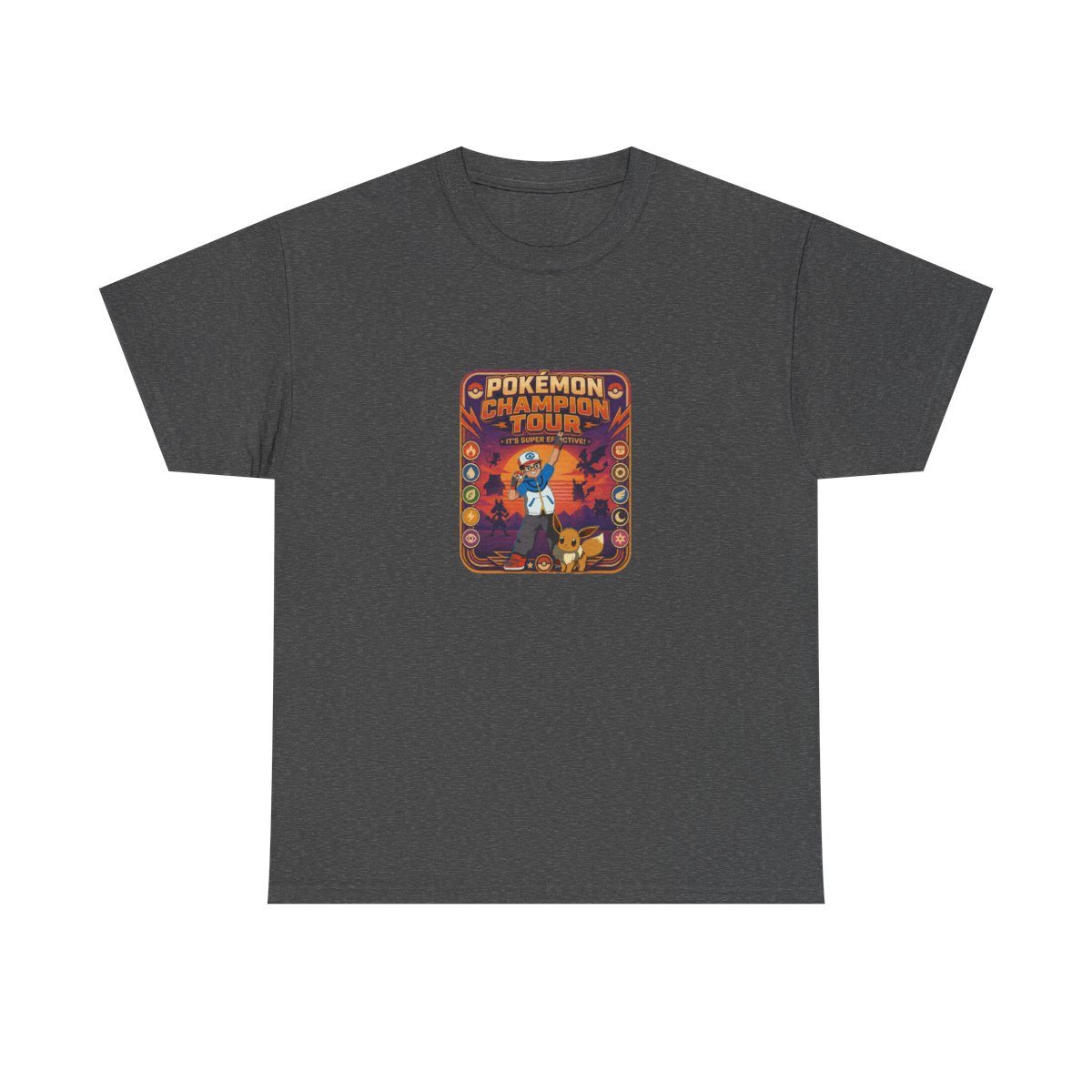 Monster Collecting Legacy Tour T-Shirt | Retro Adventure Style - alternate angle 4, merchandise