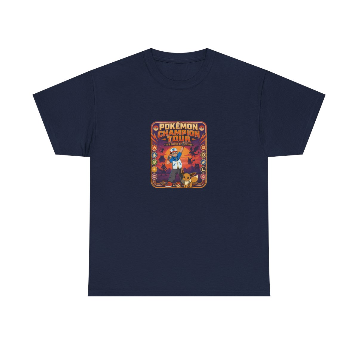 Monster Collecting Legacy Tour T-Shirt | Retro Adventure Style - alternate angle 5, merchandise