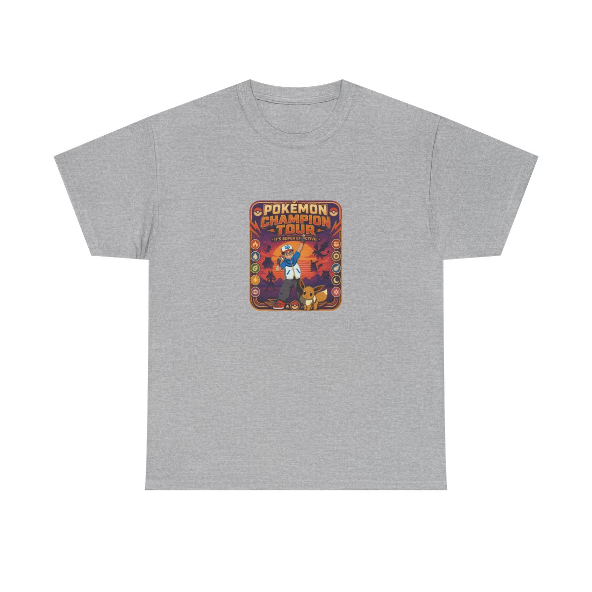 Monster Collecting Legacy Tour T-Shirt | Retro Adventure Style - alternate angle 3, merchandise