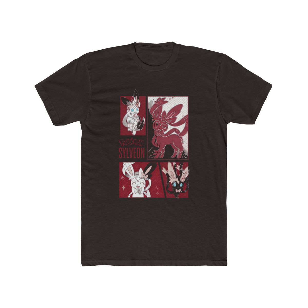Pokémon Sylveon Pastel Grid T Shirt | Pokemon - alternate angle 2, merchandise