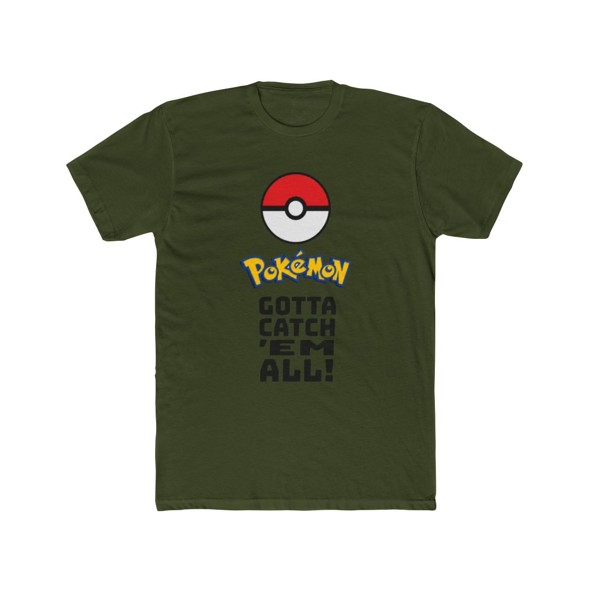 Pokémon Catch 'Em All T Shirt | Pokemon - alternate angle 5, merchandise