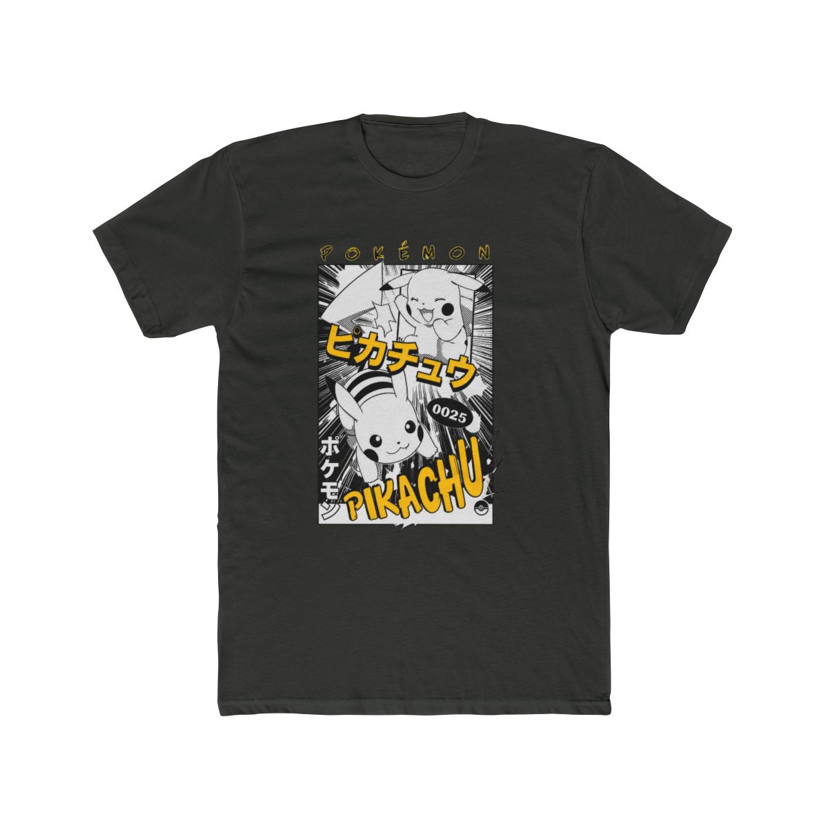 Pokémon Pikachu 0025 T Shirt | Pokemon - alternate angle 5, merchandise