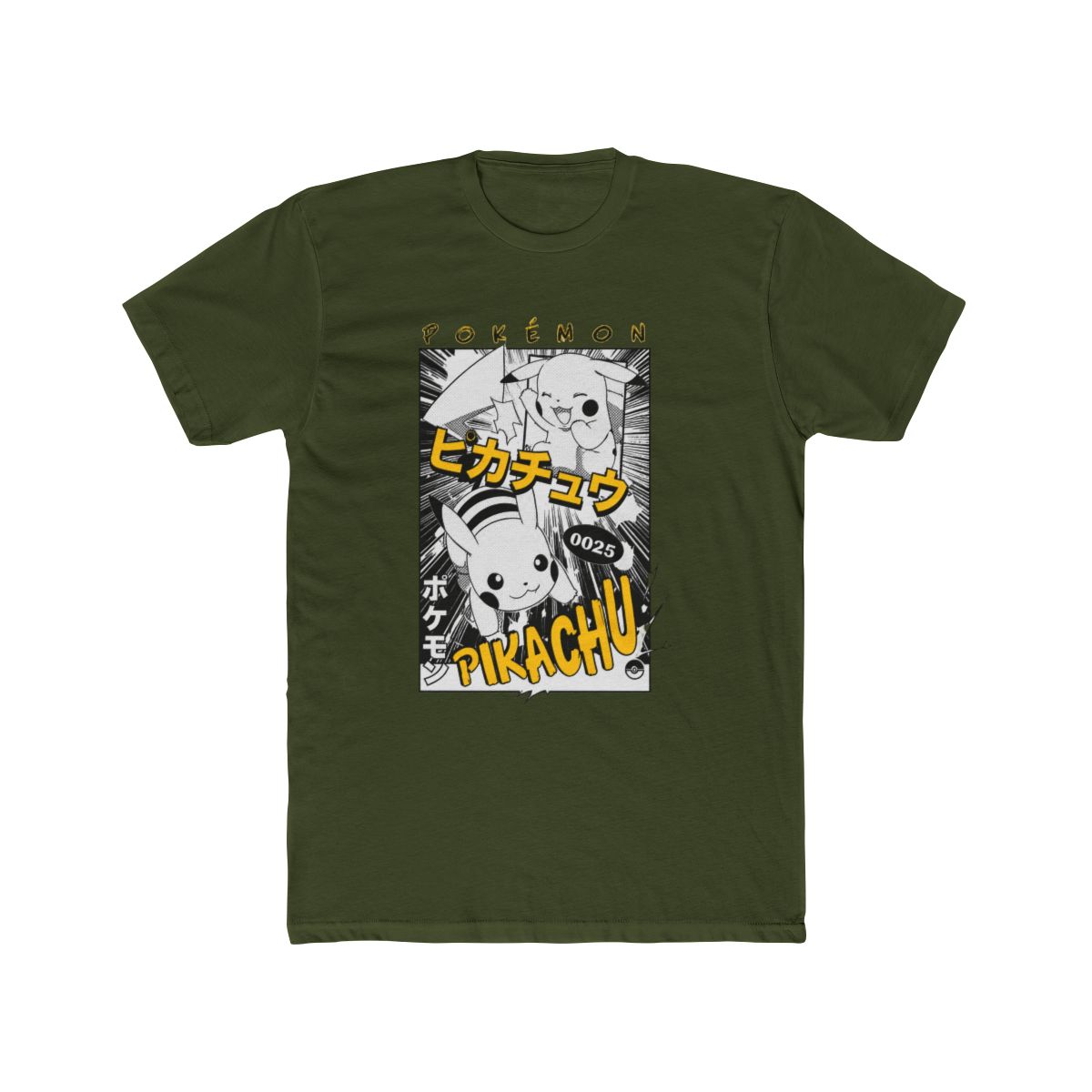 Pokémon Pikachu 0025 T Shirt | Pokemon - alternate angle 4, merchandise