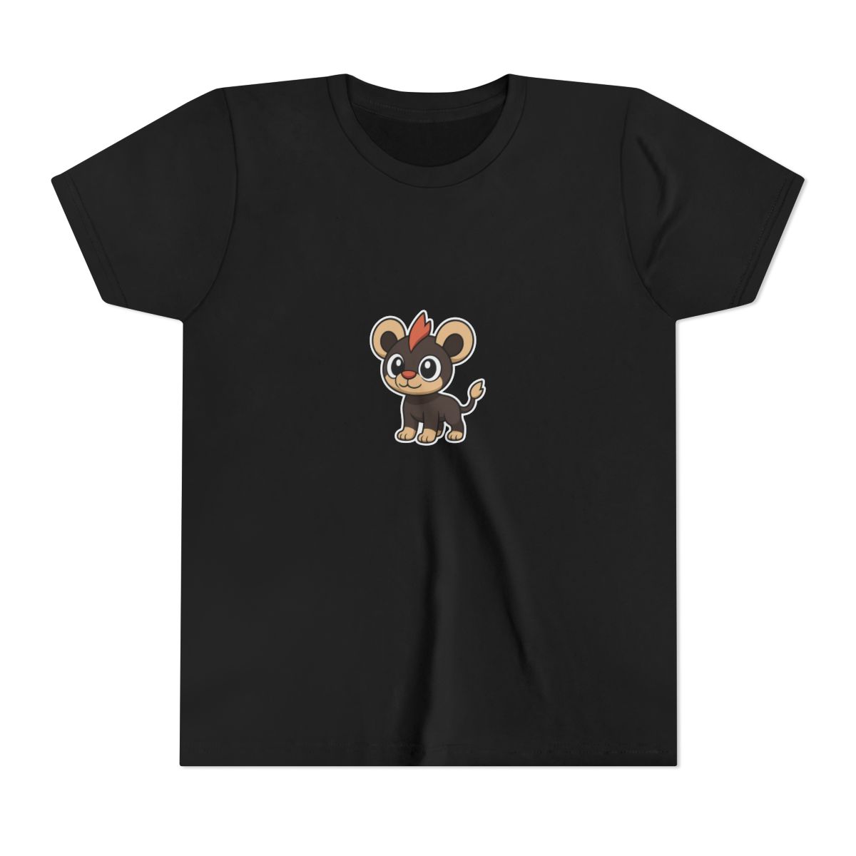 Adorable Chibi Litleo Pokémon Kids T-Shirt - alternate angle 3, merchandise