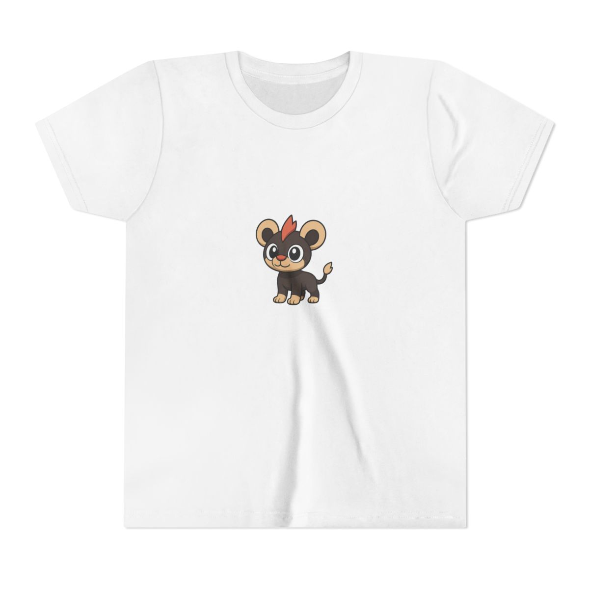Adorable Chibi Litleo Pokémon Kids T-Shirt - Official T-Shirts merchandise