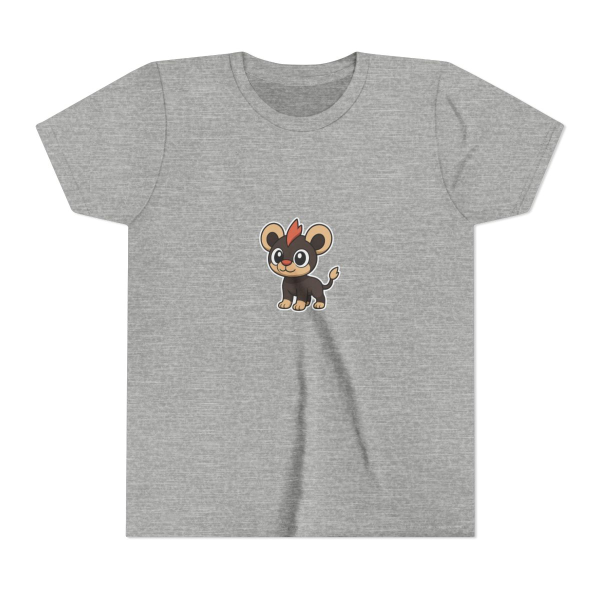 Adorable Chibi Litleo Pokémon Kids T-Shirt - alternate angle 4, merchandise