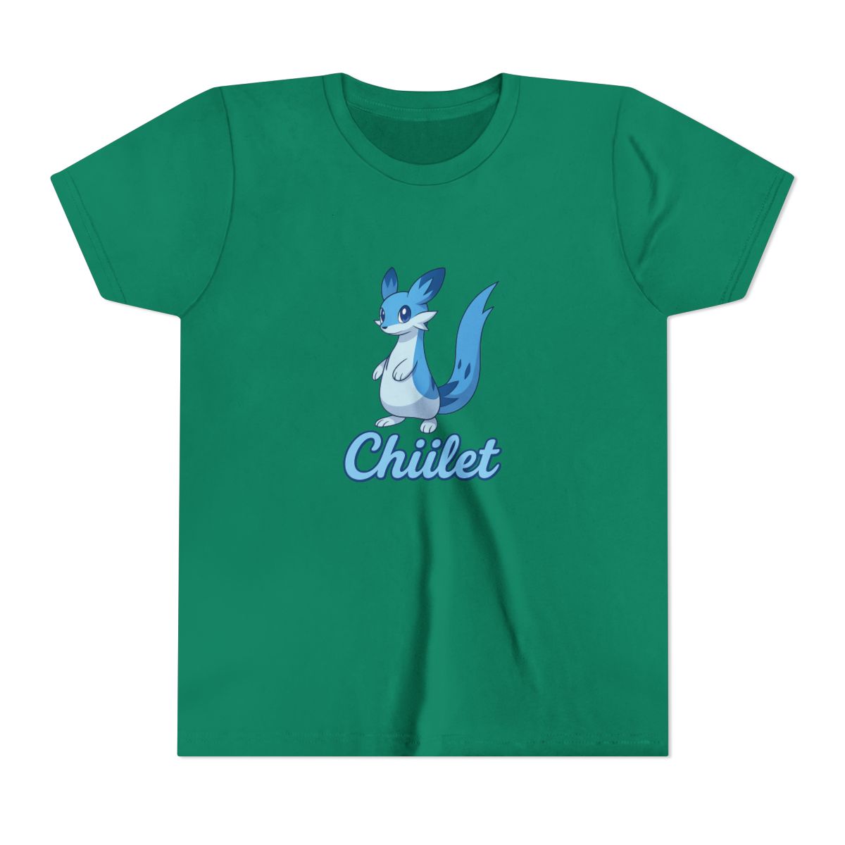 Cute Chillet Pokémon Kids T-Shirt for Fans - alternate angle 2, merchandise