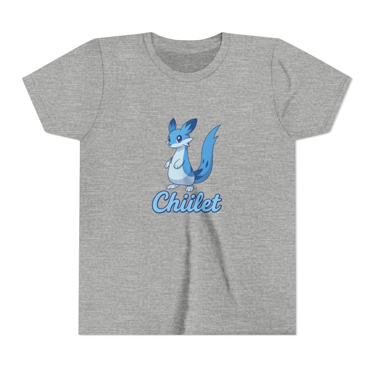 Cute Chillet Pokémon Kids T-Shirt for Fans - alternate angle 3, merchandise
