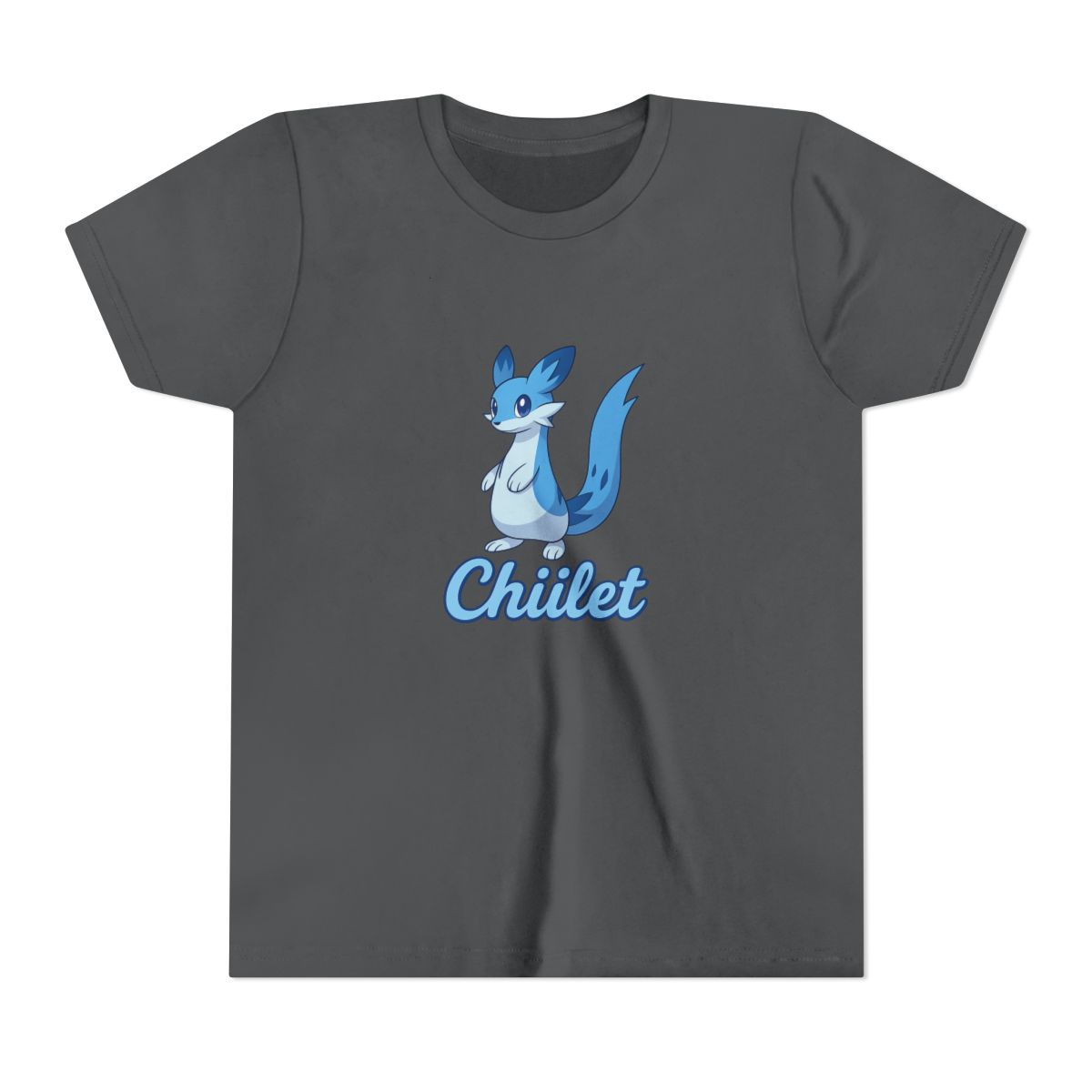 Cute Chillet Pokémon Kids T-Shirt for Fans - alternate angle 5, merchandise