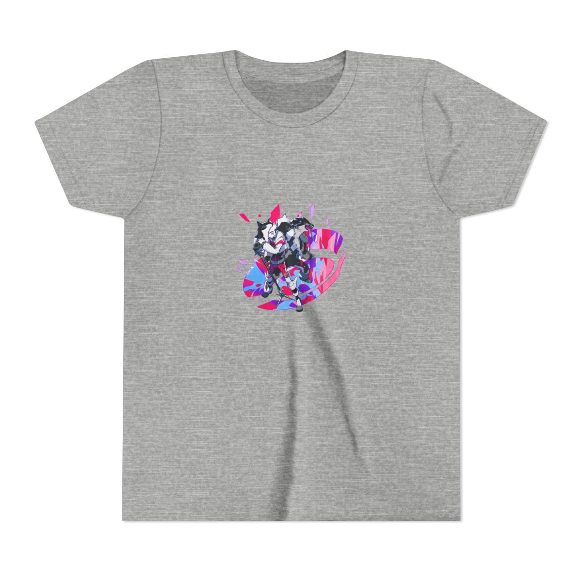 Official Piers Pokémon Trainers White Relaxed Fit Crew Neck T Shirt - Size Adult X-Small (Kids) - alternate angle 2, merchandise
