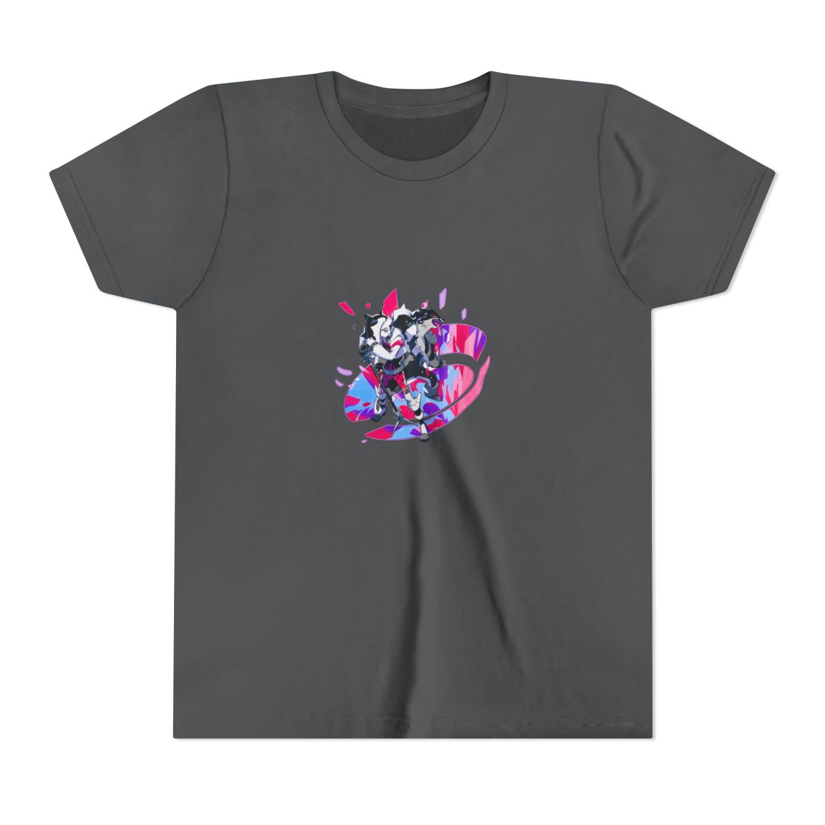 Official Piers Pokémon Trainers White Relaxed Fit Crew Neck T Shirt - Size Adult X-Small (Kids) - alternate angle 4, merchandise