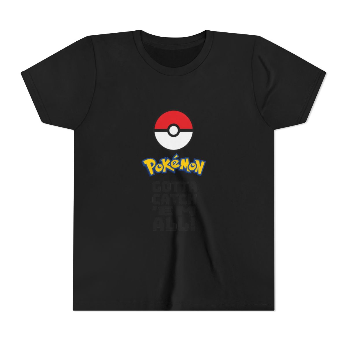 Pokémon Catch 'Em All Kids T Shirt | Pokemon - alternate angle 2, merchandise