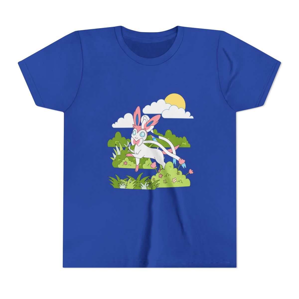 Pokémon Sylveon Scenic Kids T Shirt | Pokemon - alternate angle 4, merchandise